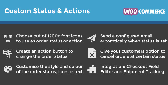 WooCommerce Custom Order Status & Actions v2.1.4