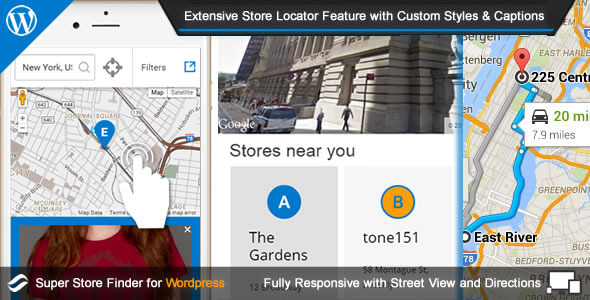 Super Store Finder for Wordpress v3.5