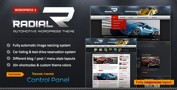 Radial v2.1.3 - Premium Automotive & Tech WordPress Theme