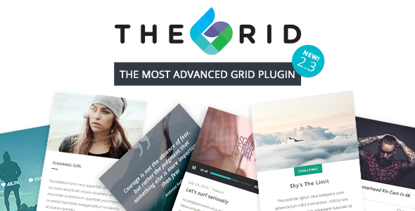 The Grid v2.3.5 - Responsive Wordpress Grid Plugin