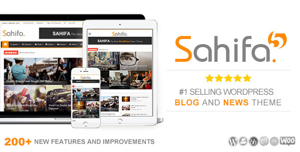 Sahifa v5.6.4 - Responsive WordPress News, Magazine