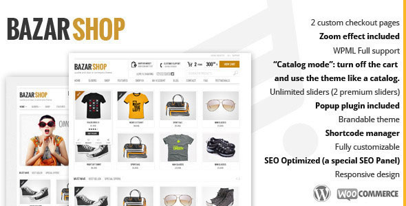 Bazar Shop v3.1.0 - Multi-Purpose e-Commerce Theme