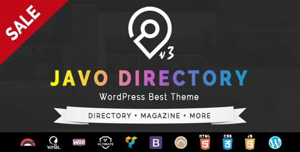 Javo Directory v3.1.5 - Wordpress Theme