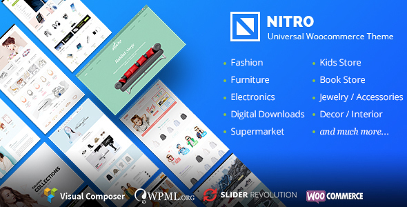 Nitro v1.3.3 - Universal WooCommerce Theme