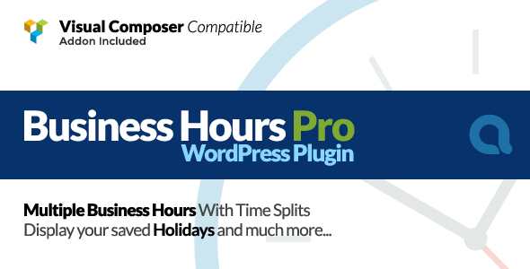 Business Hours Pro WordPress Plugin v3.6.3