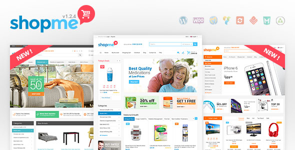 ShopMe v1.3.2 - Woocommerce WordPress Theme