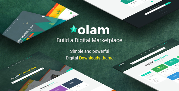 Olam v3.2 - WordPress Easy Digital Downloads Theme