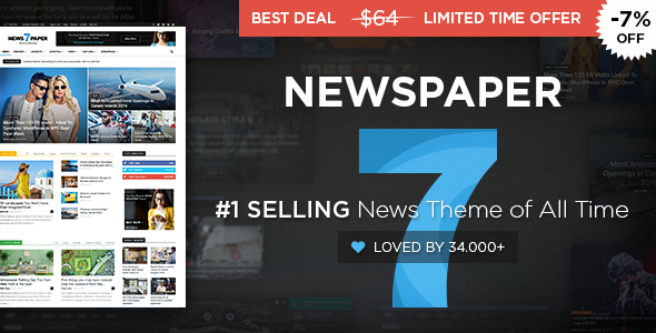 Newspaper v7.8 - Wordpress News Theme