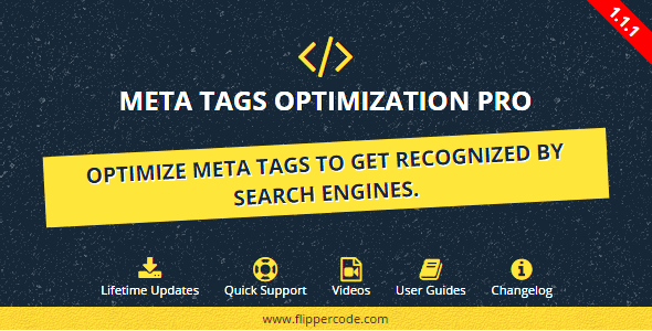 Meta Tags Search Engine Optimization for Wordpress v1.1.1