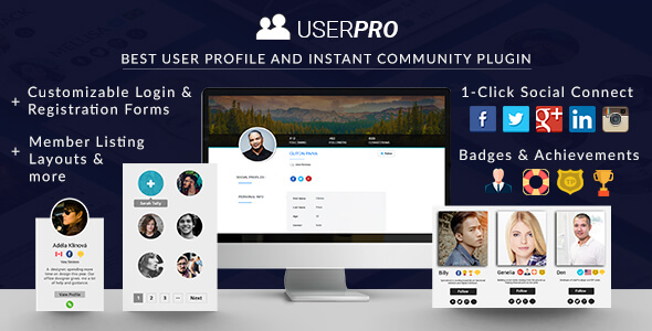 UserPro v4.9.10 - User Profiles with Social Login