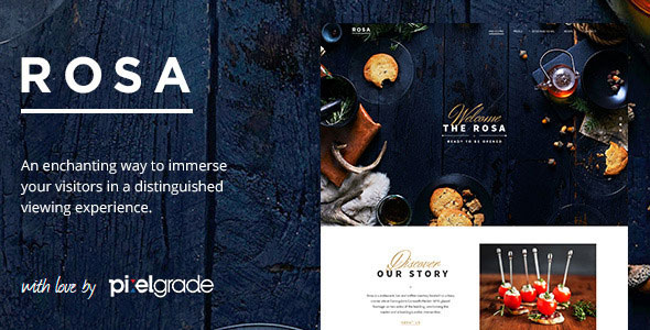 ROSA v2.2.8 - An Exquisite Restaurant WordPress Theme