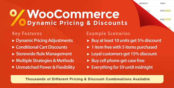 WooCommerce Dynamic Pricing & Discounts v2.0