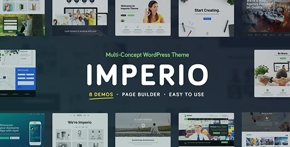 Imperio v1.6.1 - Business, E-Commerce, Portfolio & Photography