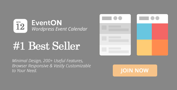 EventOn v2.5.4 - WordPress Event Calendar Plugin