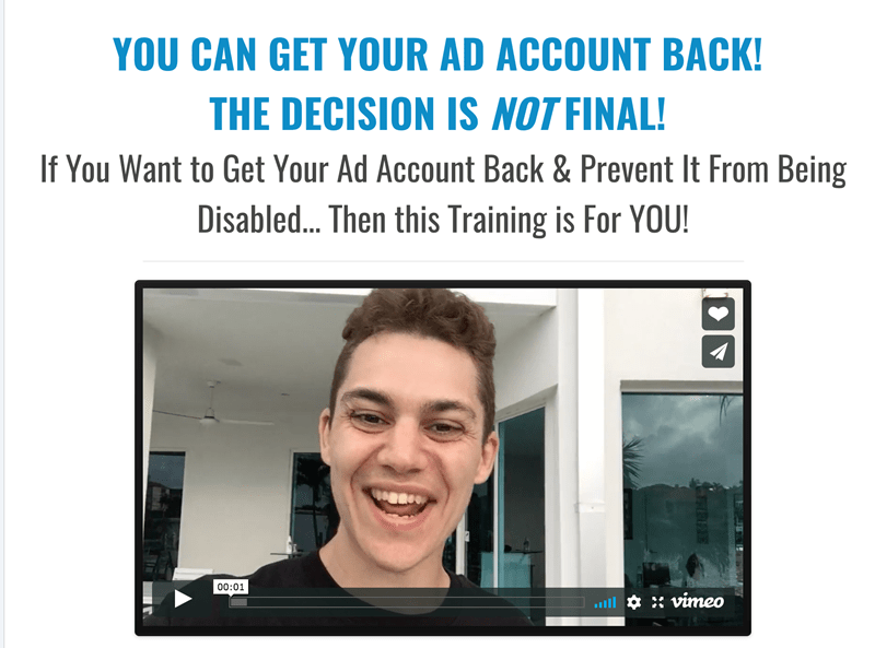 Dan Henry – Get Account Back Webinar