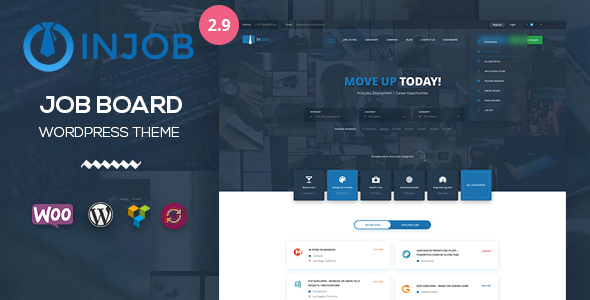 InJob v2.9 - Job Board WordPress Theme