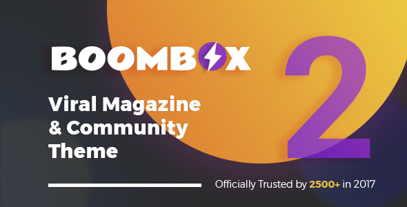 BoomBox v2.6.1 - Viral Magazine WordPress Theme