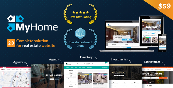 MyHome v2.1.15 - Real Estate WordPress Theme