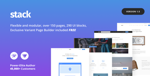 Stack v10.5.7 - Multi-Purpose Theme with Variant Page Builder