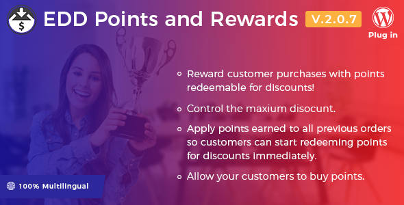 Easy Digital Downloads - Points and Rewards v2.0.7