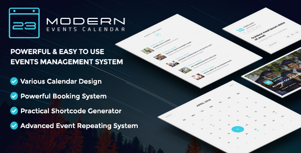 Modern Events Calendar v2.6.3 - Responsive Event Scheduler
