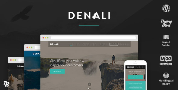 Denali v1.2.3 - Responsive Multi-Purpose WordPress Theme