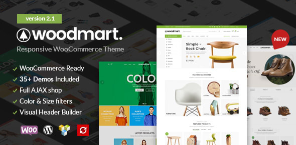 WoodMart v2.1 - Responsive WooCommerce WordPress Theme