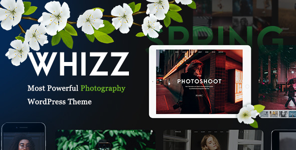 Whizz v1.3.9.2 - Photography WordPress for Photography