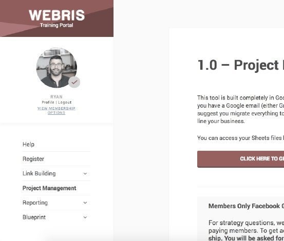 Ryan Stewart – Webris Project Management System