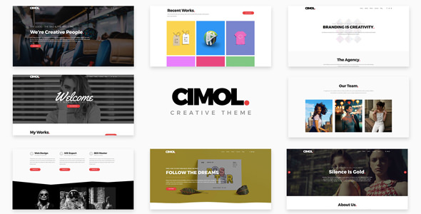 Cimol v1.2 - Responsive One Page Theme