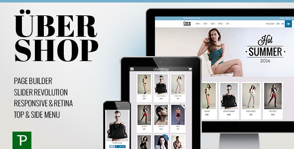 UberShop v1.1.13 - Themeforest Responsive Flat Theme