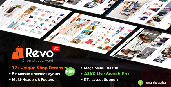 Revo v2.3.2 - Multi-purpose WooCommerce WordPress Theme