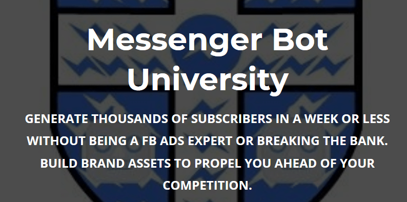 Paul Baron – Messenger Bot University