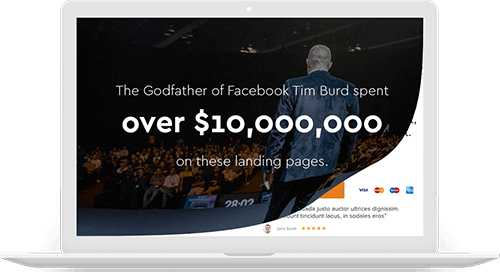 Tim Burd – $10,000,000 Landing Pages