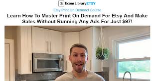 Justin Cener – Print On Demand For Etsy + Templates