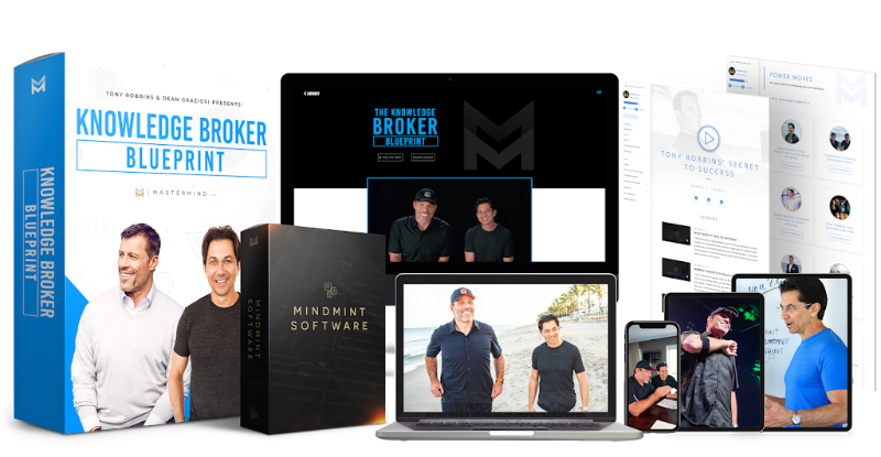 Tony Robbins, Dean Graziosi – The Knowledge Broker Blueprint [HOT]