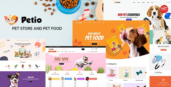 Petio v1.0.2 - Pet Store WooCommerce WordPress Theme