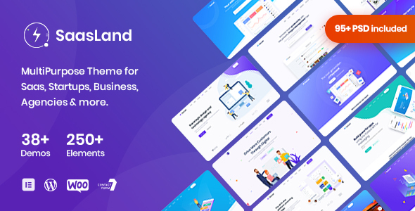 SaasLand v3.3.5 - MultiPurpose Theme for Saas & Startup