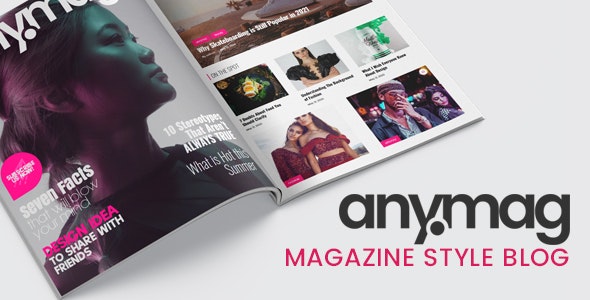 Anymag v2.1.4 - Magazine Style WordPress Blog