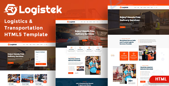 Logistek v1.0 - Logistics & Transportation WordPress Theme