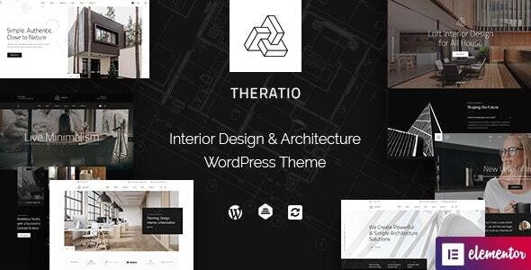 Theratio v1.1.5 - Architecture & Interior Design Elementor