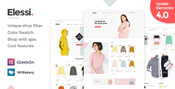 Elessi v4.4.2 - WooCommerce AJAX WordPress Theme - RTL support