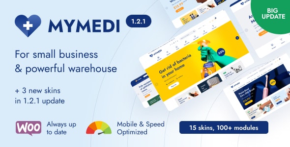 MyMedi v1.2.1 - Responsive WooCommerce WordPress Theme