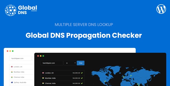 Global DNS v1.4.0 - Multiple Server - DNS Propagation Checker - WP