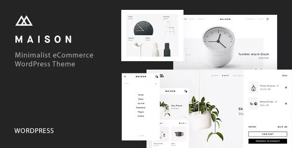 Maison v1.25 - Minimalist eCommerce WordPress Theme