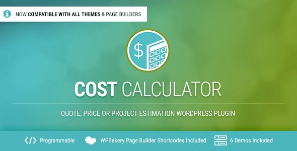 Cost Calculator v2.3.4 - WordPress Plugin
