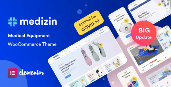 Medizin v1.3.1 - Medical Elementor WooCommerce Theme