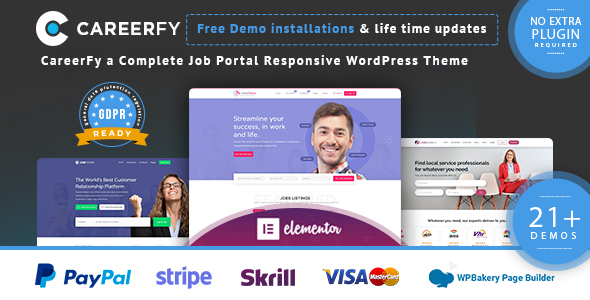 Careerfy v6.2.0 - Job Board WordPress Theme