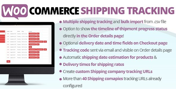 WooCommerce Shipping Tracking Plugin v28.0