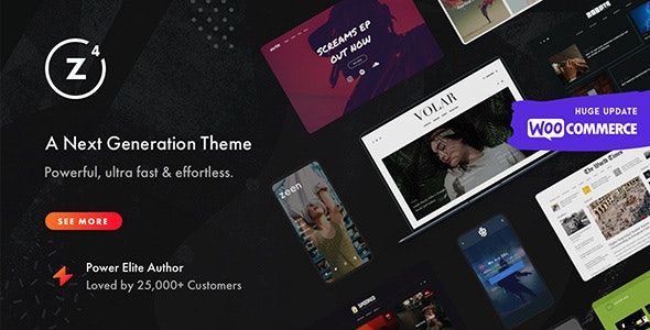 Zeen v4.0.6 - Next Generation Magazine WordPress